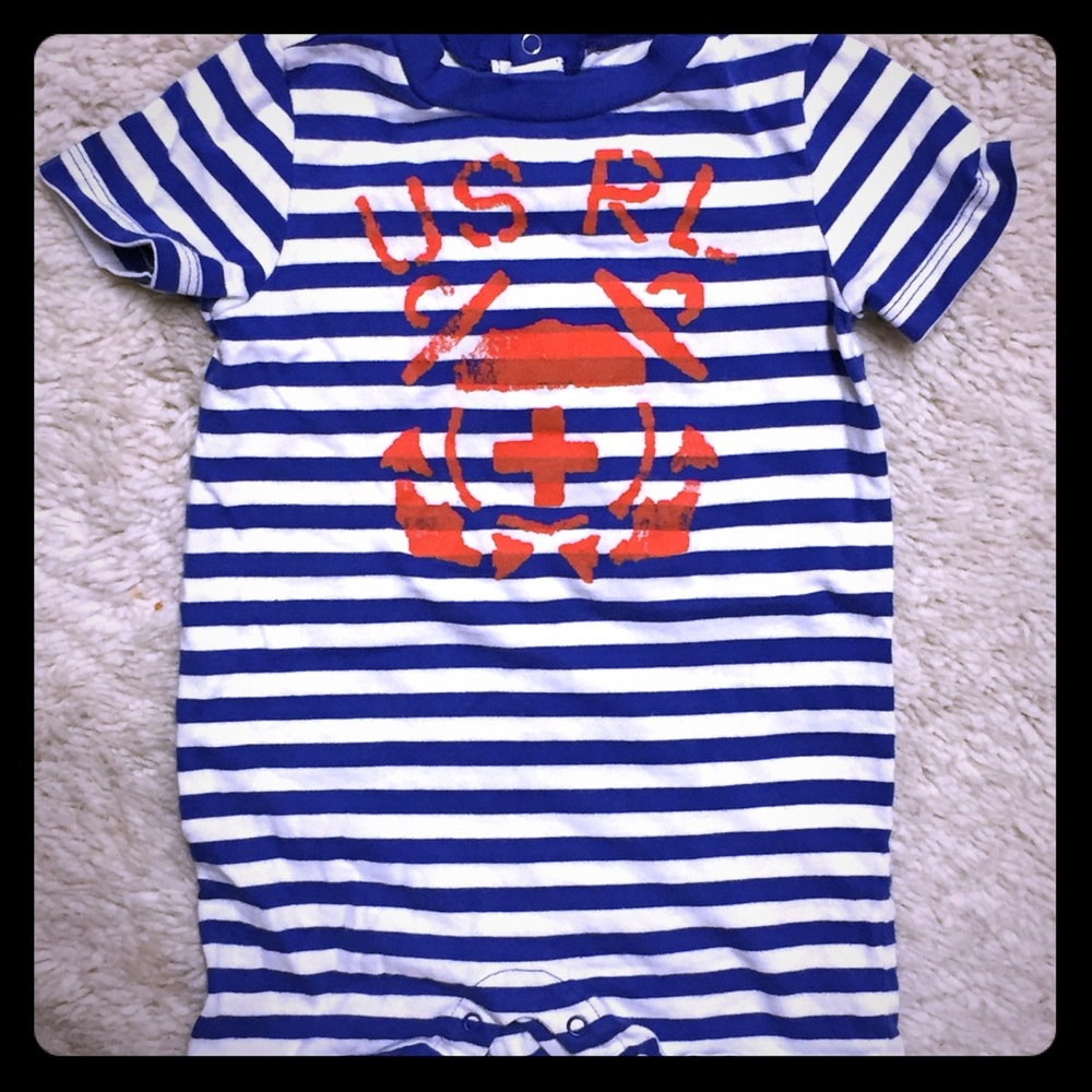 Ralph Lauren Polo Infant Boy Romper